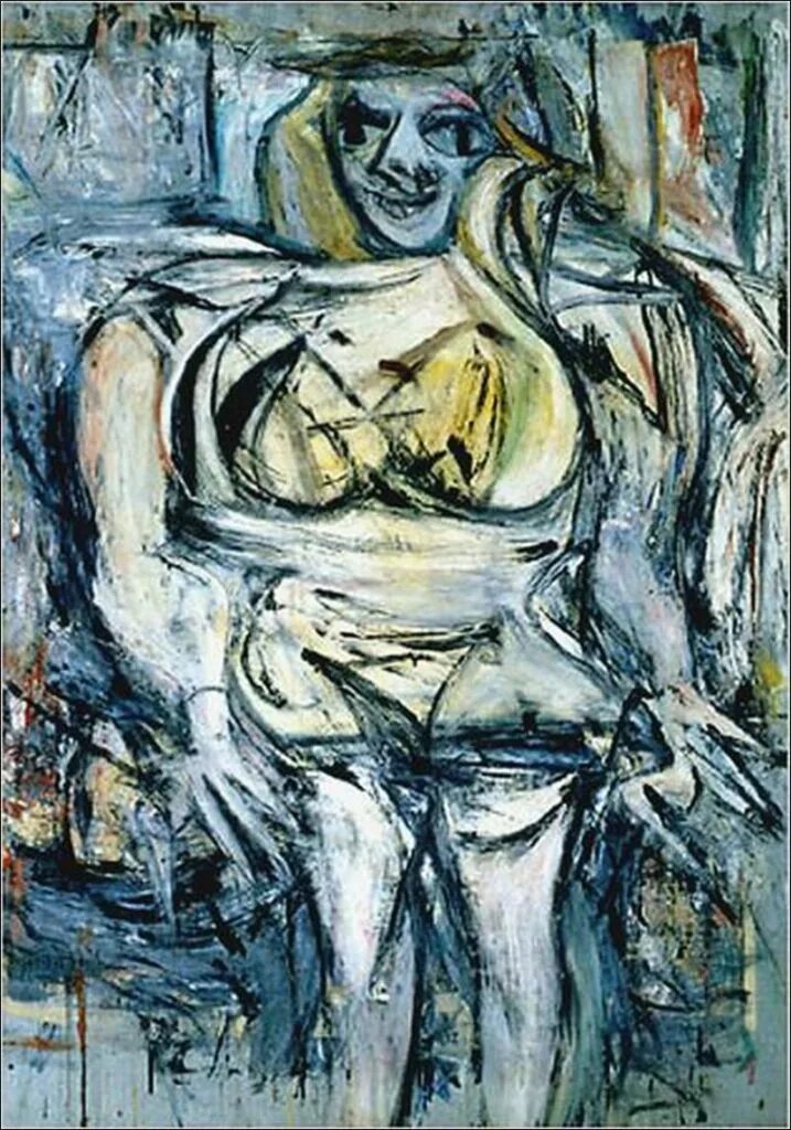 Самые дороги картины. Де Кунинг Виллем «женщина III» 1953. «Женщина i», Виллем де Кунинг. Де Кунинг картины. Картины Виллема де Кунинга.