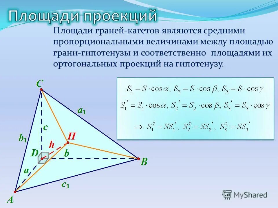 Площадь грани тетраэдра по векторам. Как найти высоту треугольника опущенную на сторону. Площадь грани тетраэдра. Площадь грани треугольника. Боковая площадь тетраэдра.
