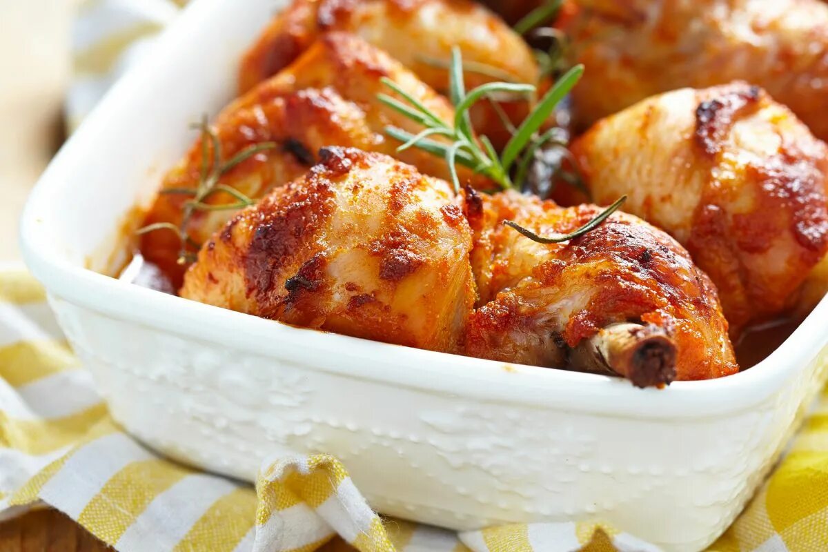 Куриные ножки карри