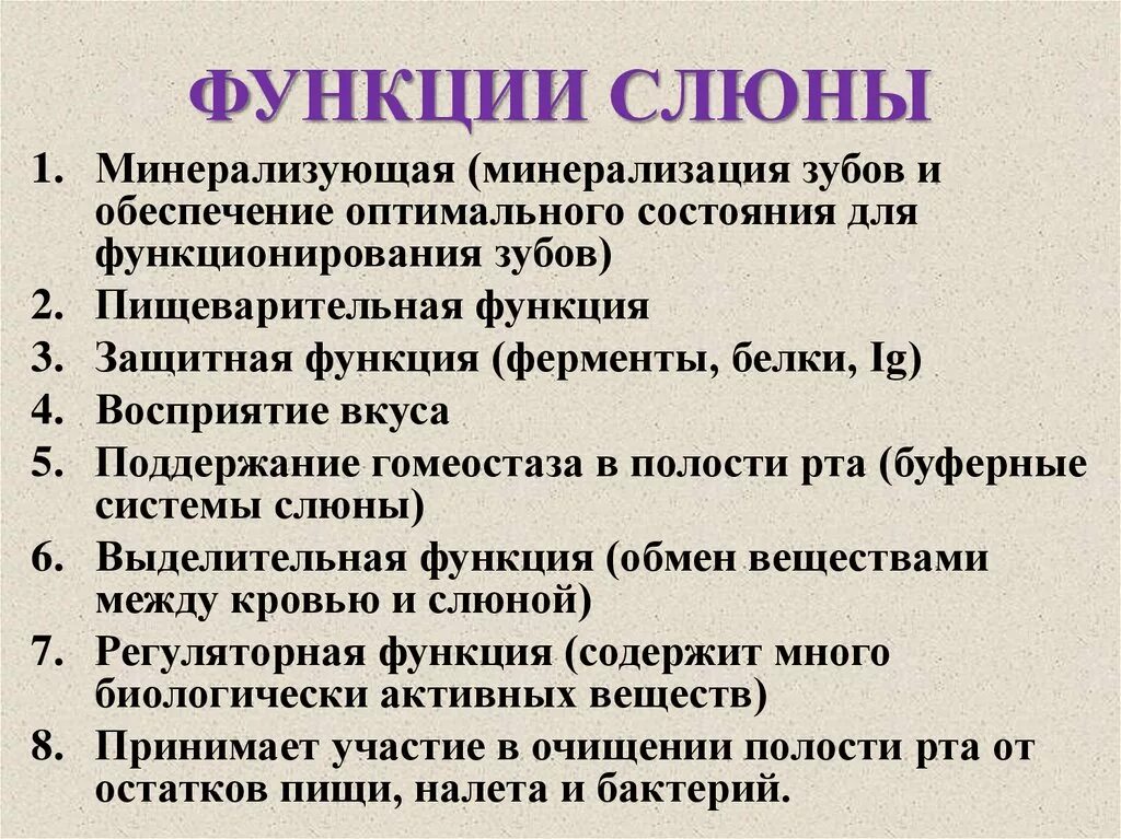 4 функции слюны. Функции слюны 8 класс. функции компонентов слюны. основные функции слюны. перечислите функции слюны.