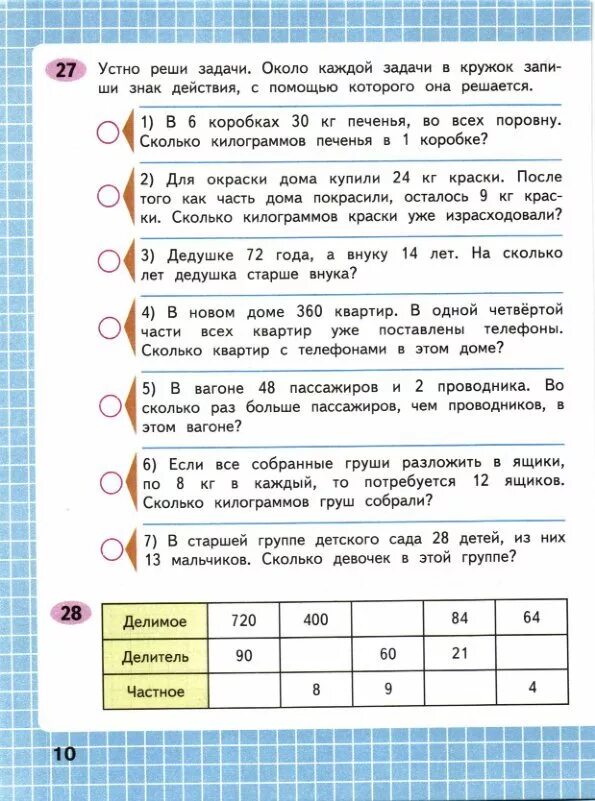 Математика работа рабочая тетрадь 4 класс. Устно реши задачи. Решение задач с помощью знаков. Устно реши задачи около каждой задачи запиши. Около каждой задачи запиши с помощью которой.