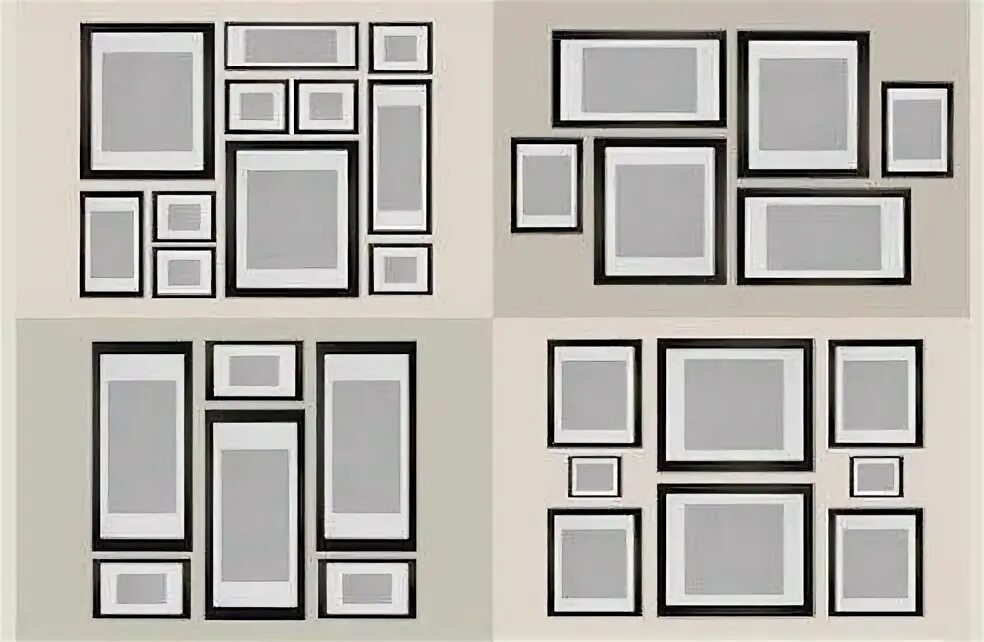 8 постеров схема Photo wall gallery, Gallery wall layout, Gallery wall