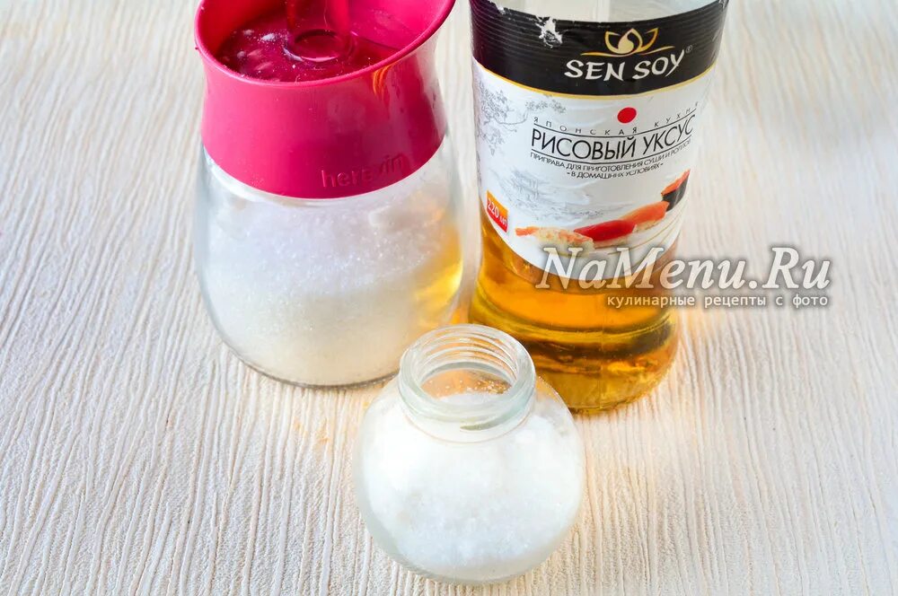 Как заправлять роллы рисовым уксусом