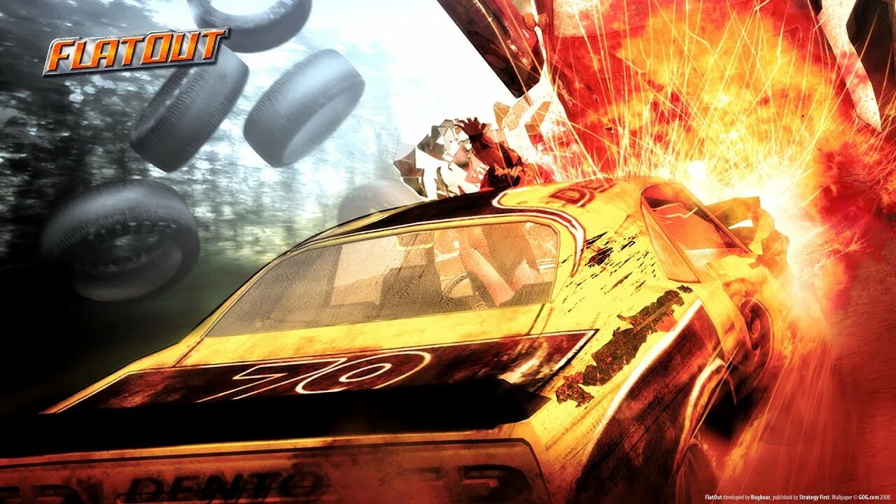 Flatout most wanted. Flatout 2004 постер. гонка флатаут 1. flatout 2. flatout 2 обложка.