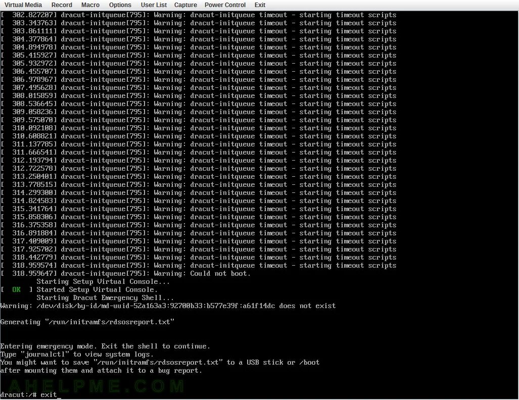 Not do normal boot invalid kernel. Not do normal boot invalid kernel