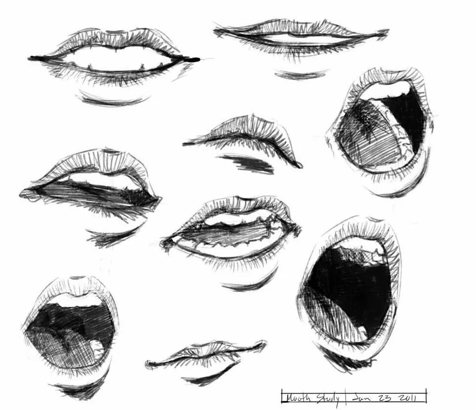 Как нарисовать нос и рот. Зарисовки рта. рот с губами скетч. скетч глаза губы. наброски губ.