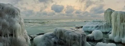 Черное море зимой