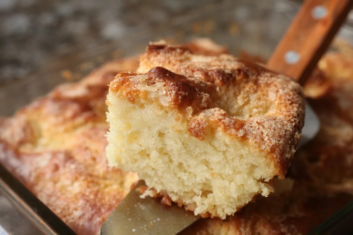 Французский сахарный пирог. Сахарный пирог от Натальи Калининой. Пышный сахарный пирог. Французский сахарный пирог со сливками.
