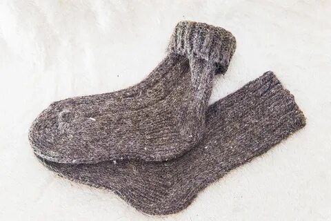 Сели шерстяные носки