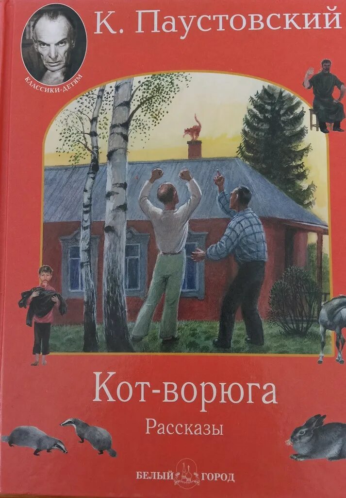 Книга кот ворюга Паустовский. Паустовский обложка