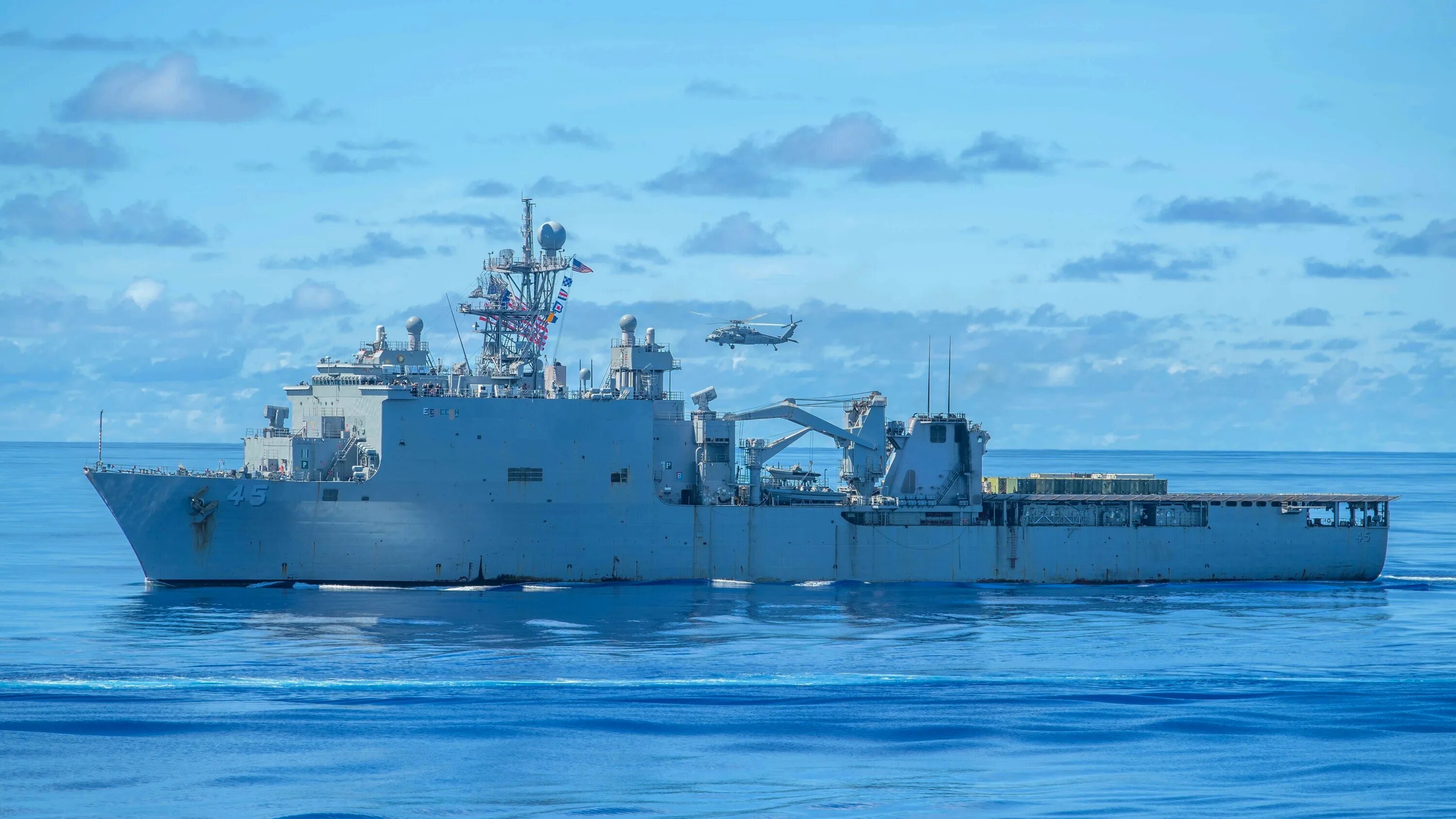 Honduras Navy. Остров Макин. Whidbey Island-class Dock landing ship. Coastal Amphibious landing. Vi class