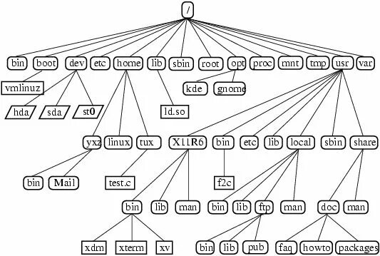 Linux file system Linux, Ordenador, Tecnologia