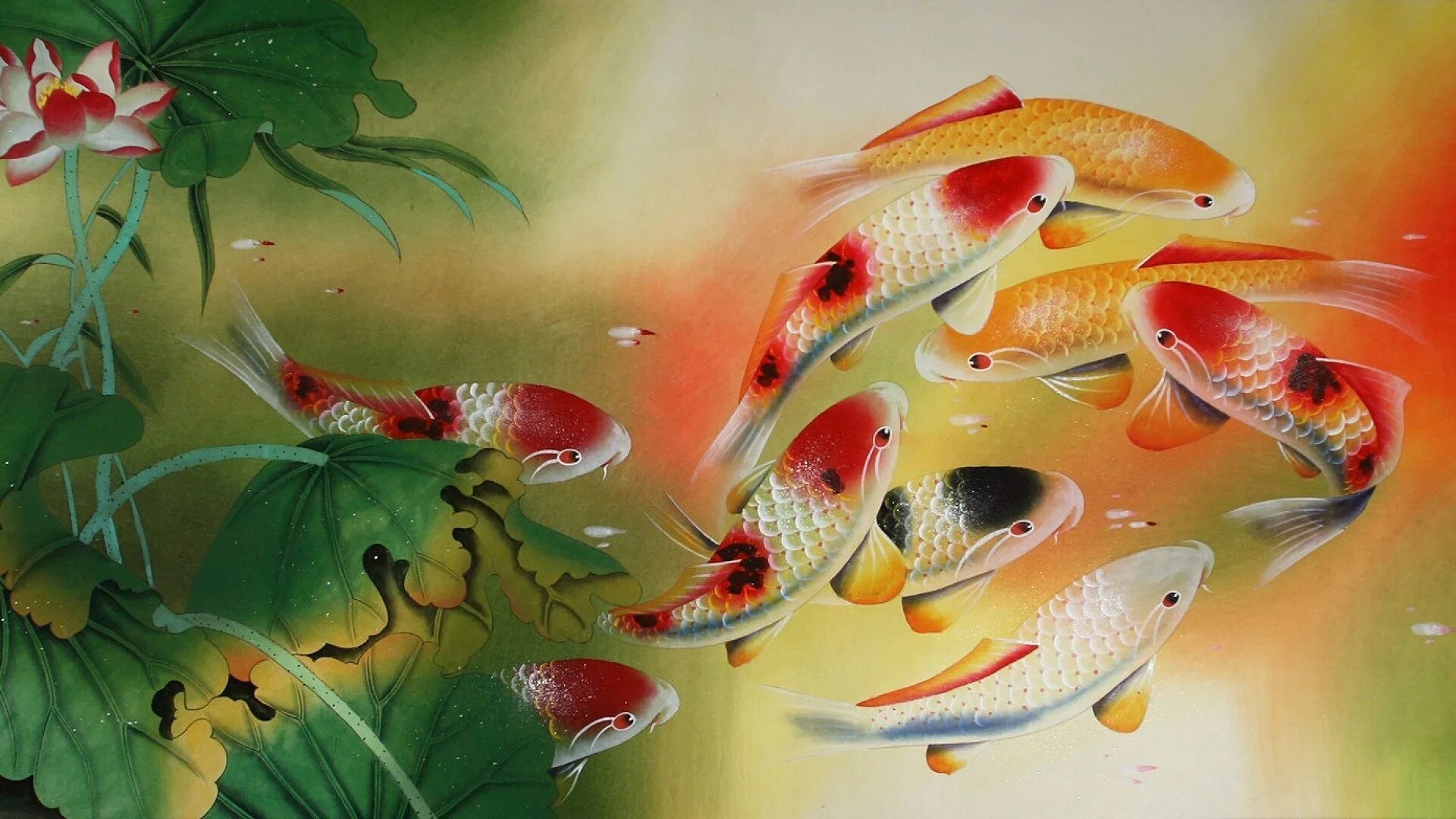 карп кои красный. все карпы геншин. картина девять карпов фэн-шуй. карп кои геншин. алмазная мозаика ua181 рыбки кои схема.