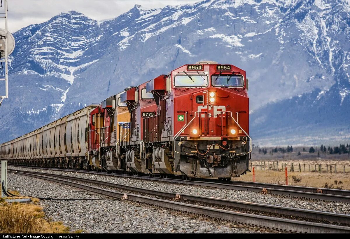 Ge ac44accte. Canadian Pacific Railway. Stawr44.