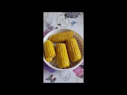 Как приготовить вкусную кукурузу в микроволновке