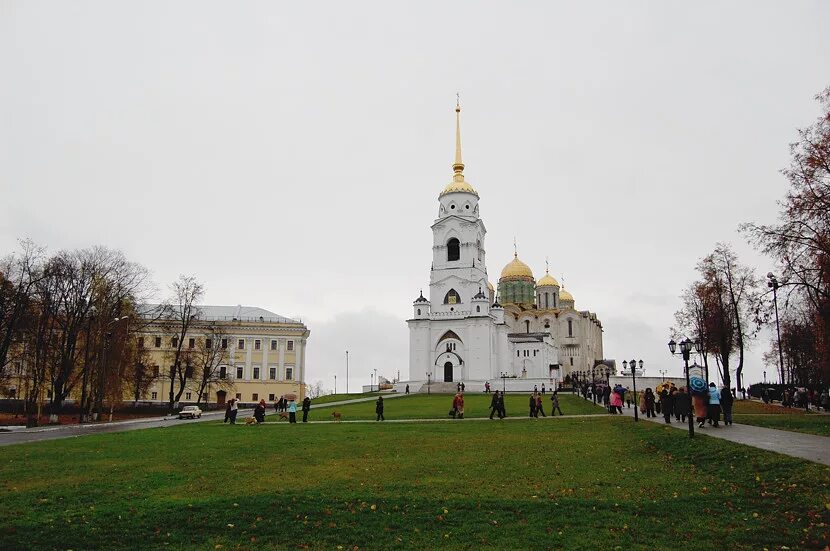 Соборная площадь во владимире. Достопримечательность г. владимира соборная площадь.