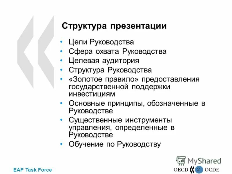 сфера охвата