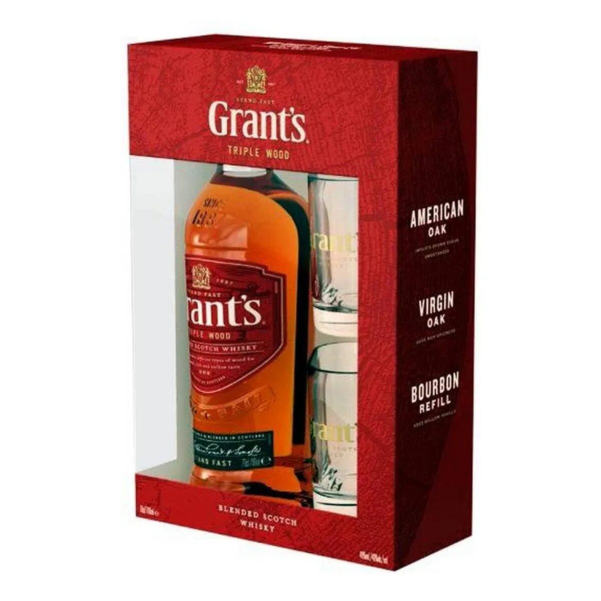 Scotch whisky цена 0.7. Виски Грантс трипл 0.7. Виски Grant’s Грантс + 2 бокала 750 мл. Виски Грантс трипл Вуд. Виски Grants 0.7л.