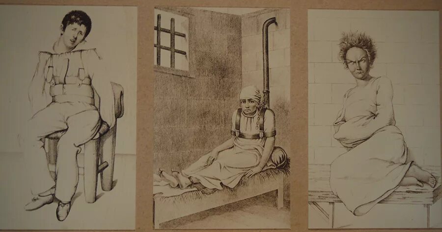 психиатрия в средневековье. психиатрическая больница 50х годов англии. бетлемская королевская больница в лондоне. госпиталь 19 века англия. малявин, максим.