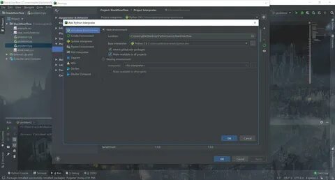 Pycharm anaconda