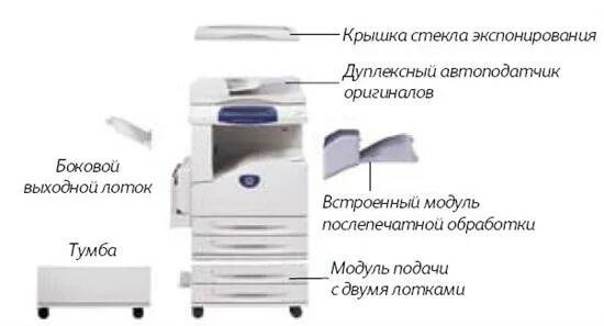 Xerox 5222 МФУ. Автоподатчик Xerox 5222. Части копировального аппарата. Составные копировального аппарата.