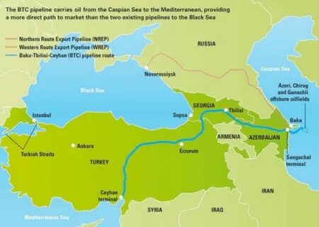 Трубопровод баку