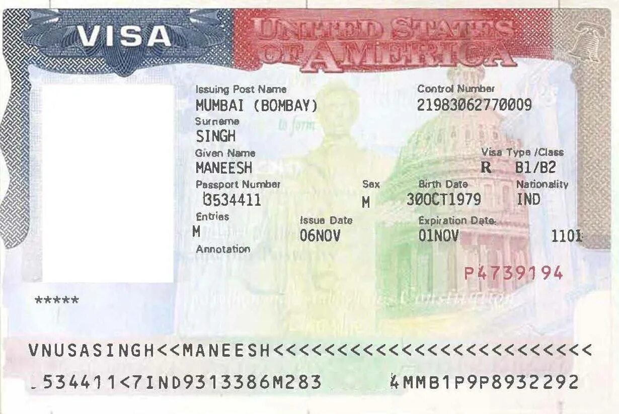 Visa types