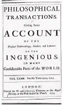 Philosophical transactions of the royal society
