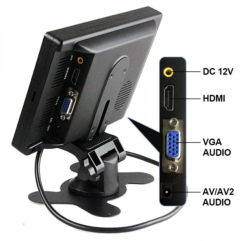 Av экран. Монитор 7 дюймов HDMI. Монитор super 7 дюймов HDMI VGA. Монитор 7 TFT LCD, HDMI, VGA, RCA. Монитор 10 дюймов HDMI in-out.