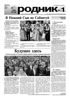Газета родник