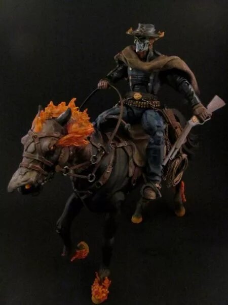 Ghost Rider Figure. Легенда о призрачных всадниках. Картер Слейд. Вестерн гоуст.