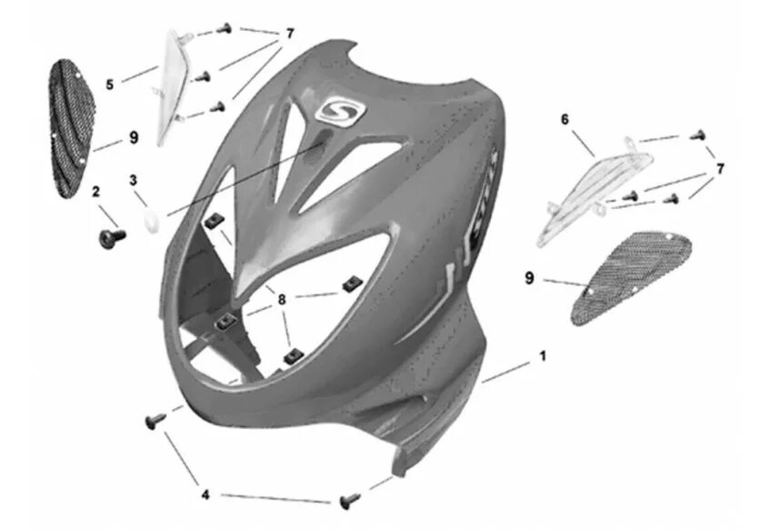 Yamaha jog rr пластик. Передний пластик на скутер стелс тактик 50. Внутренняя облицовка резиновая. Фара stels tactic 50. Пластик на рейсер rc50qt.