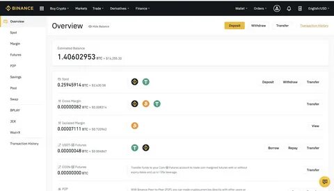 Бинанс wallet