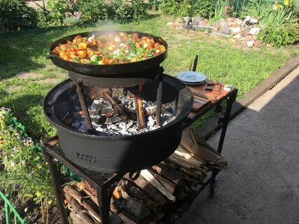 Казан для дачи