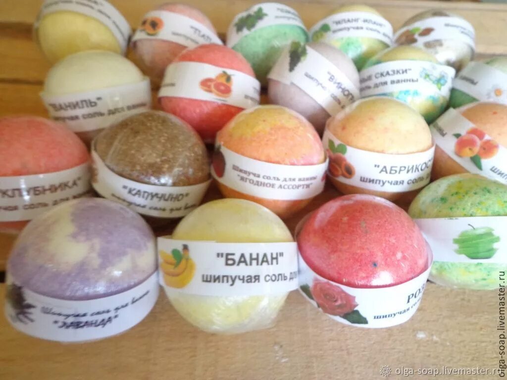 Фото бомбочек для ванной
