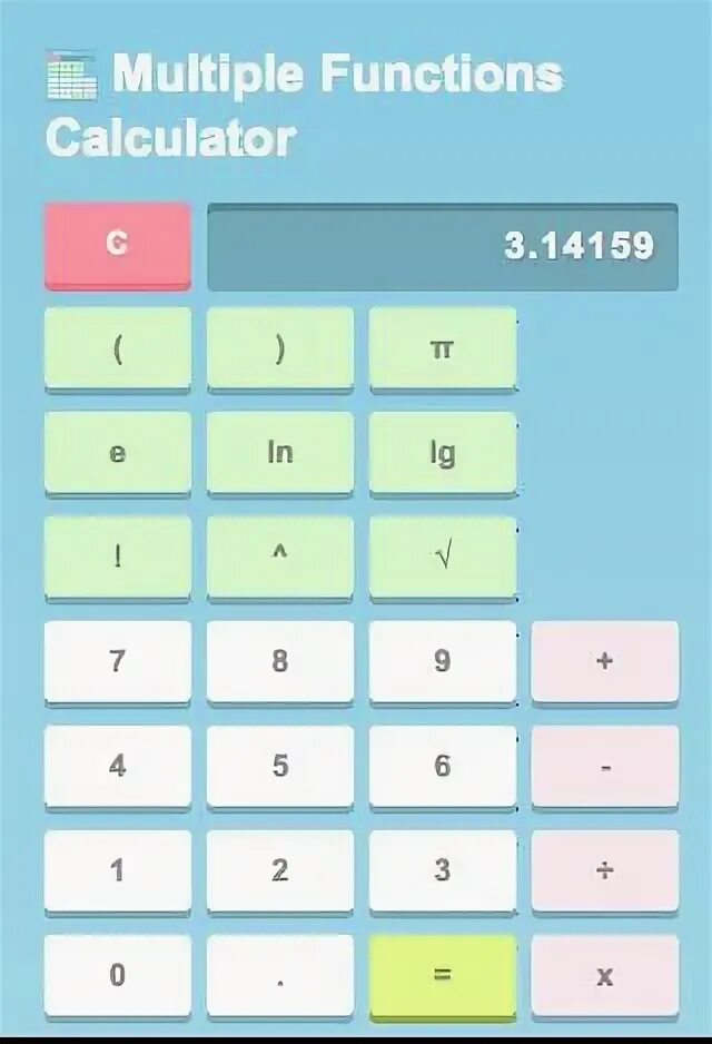 Multiple functions. Multiple functions