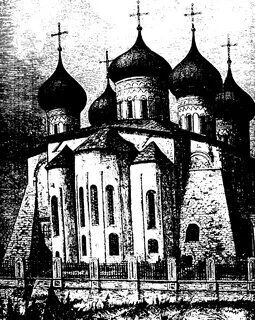 Первый древнерусский каменный храм был