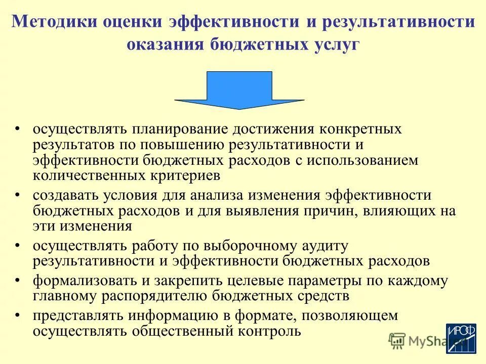 эффективность предоставления услуг