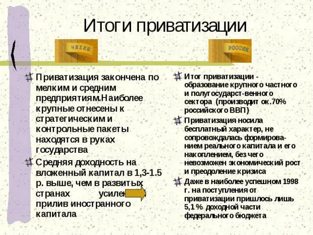 Итоги приватизации. Результаты приватизации. Сравнение итогов приватизации. Итоги разгосударствления. Итогами приватизации стало