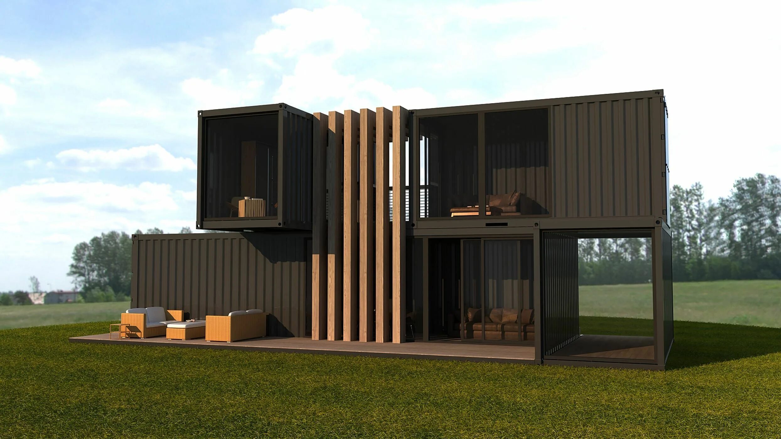 Photo 6 of 22 in Tiny Home by Malik from 5 of Our Favorite Shipping Container Co