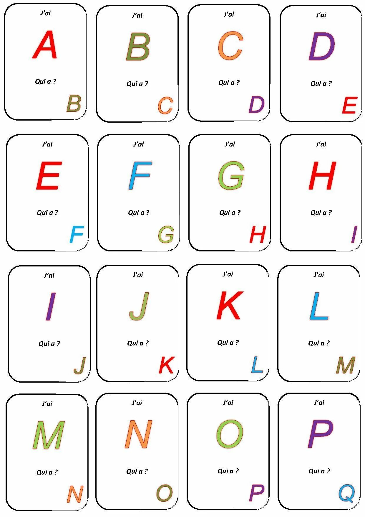 L alphabet