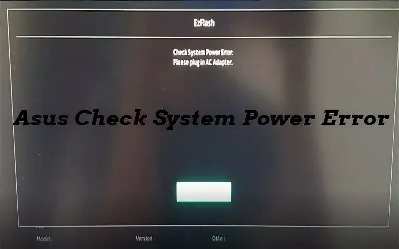 Power error