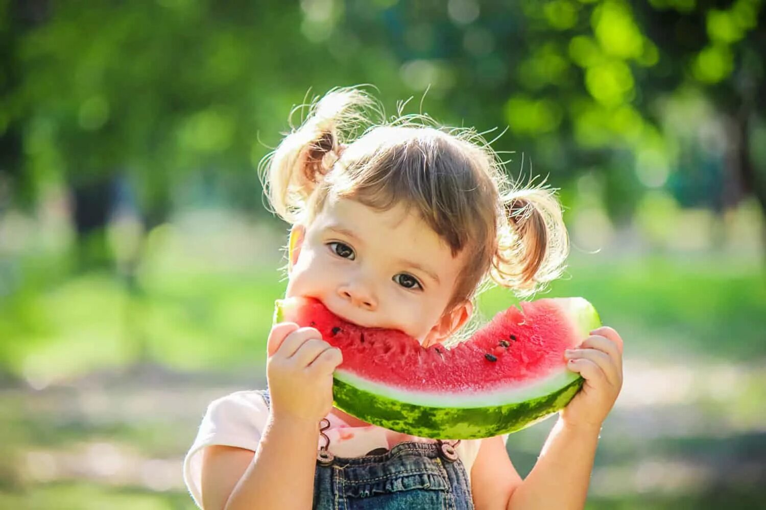 Taking fruit