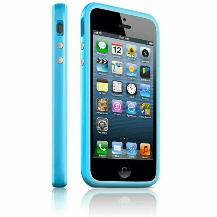 Купить з 5. Айфон 5с голубой. Айфон 5. Бампер для Apple iphone 5. Бампер iphone 5/5s/se белый.
