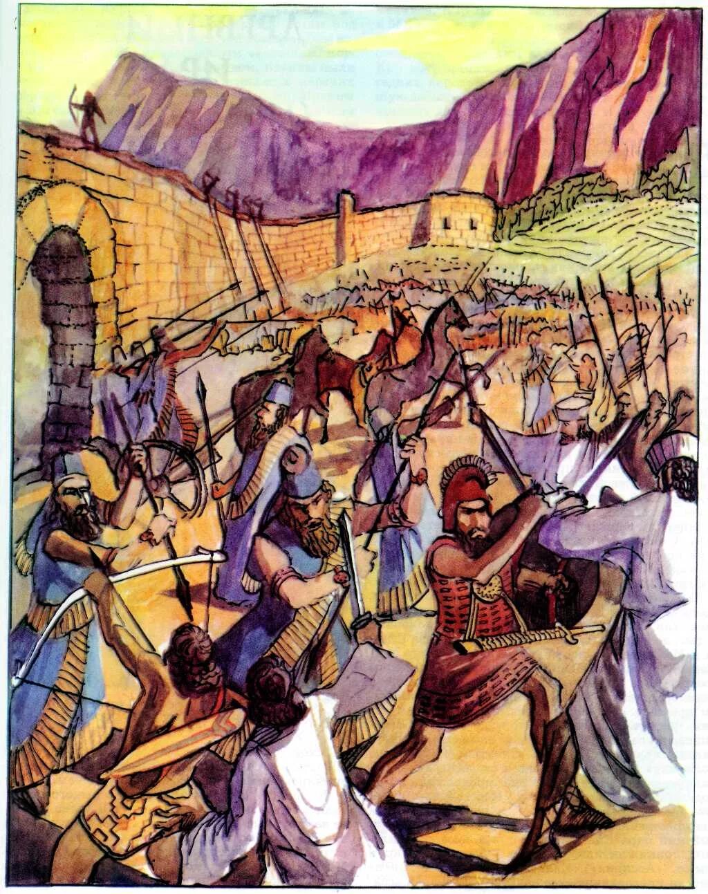 Ассирия и Урарту. Урарту Ассирийская армия. Народы передней азии