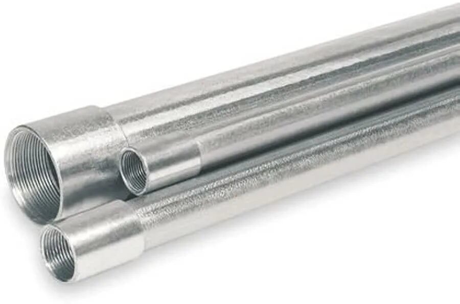 1.25" Galvanized Metal Pipe. Galvanized Conduit dn65mm. Стальной кабелепровод. Труба стальная жесткая 20x1,0.