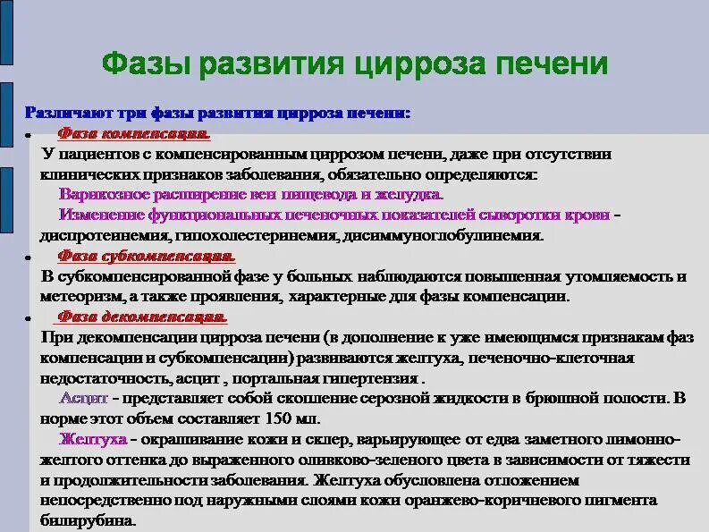 Как начинается цирроз симптомы. Цирроз печени стадии развития. печеночные проявления цирроза печени. цирроз печени стадии признаки.
