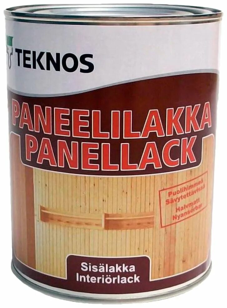 Купить лак для стен. Лак Teknos Paneelilakka 0,9 л. Лак Teknos Paneelilakka 9 л. Лак Teknos Paneelilakka 2,7 л. Текнос лак для пола.