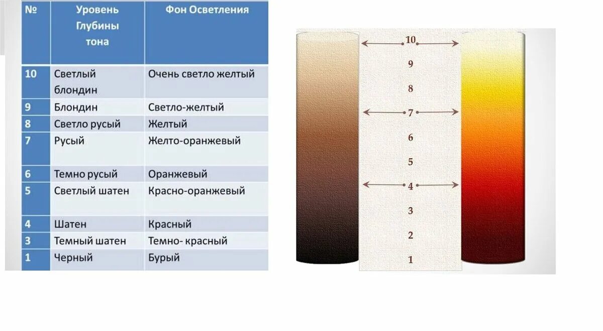 Красители уровень. Уровень глубины тона волос и фон осветления. таблица угт и фон осветления. фон осветления волос таблица эстель. уровень глубины тона таблица эстель.