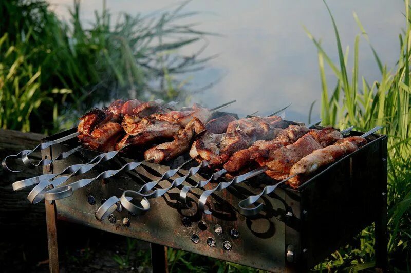 Пикник шашлык на природе. Можно ли жарить шашлыки на озере. Можно ли жарить шашлыки на озере. Шашлык жарится. Шашлык на природе фото.